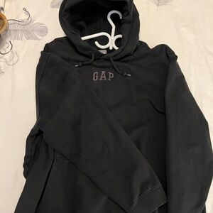 GAP Vintage Charcoal Hoodie with Logo